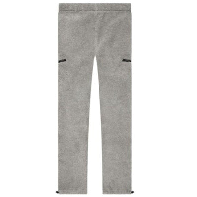 ESSENTIALS FOG POLAR FLEECE SWEATPANTS DARK HEATHER OATMEAL