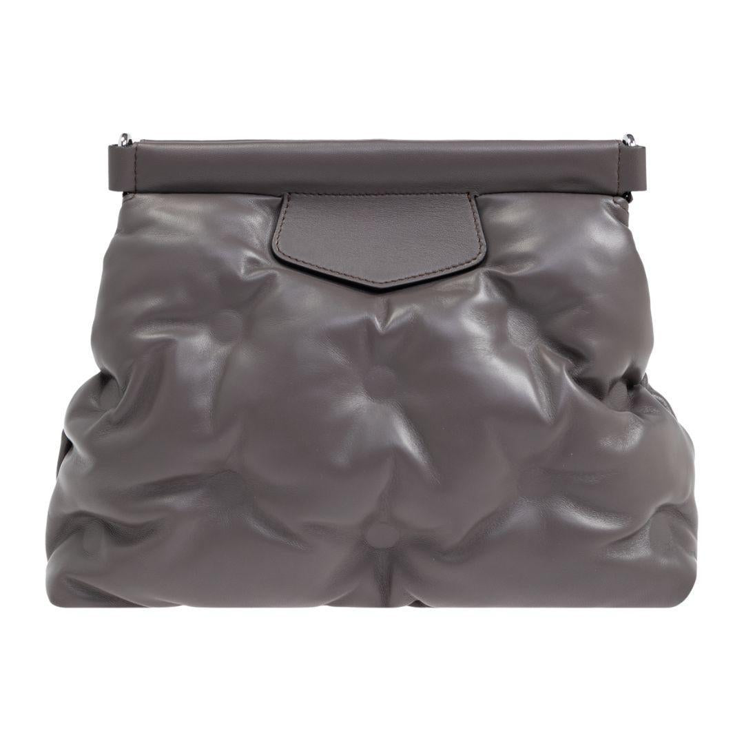 MAISON MARGIELA  MEDIUM GLAM SLAM BAG GREY