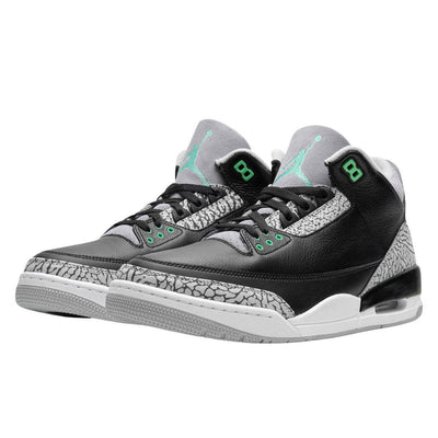 JORDAN 3 RETRO GREEN GLOW