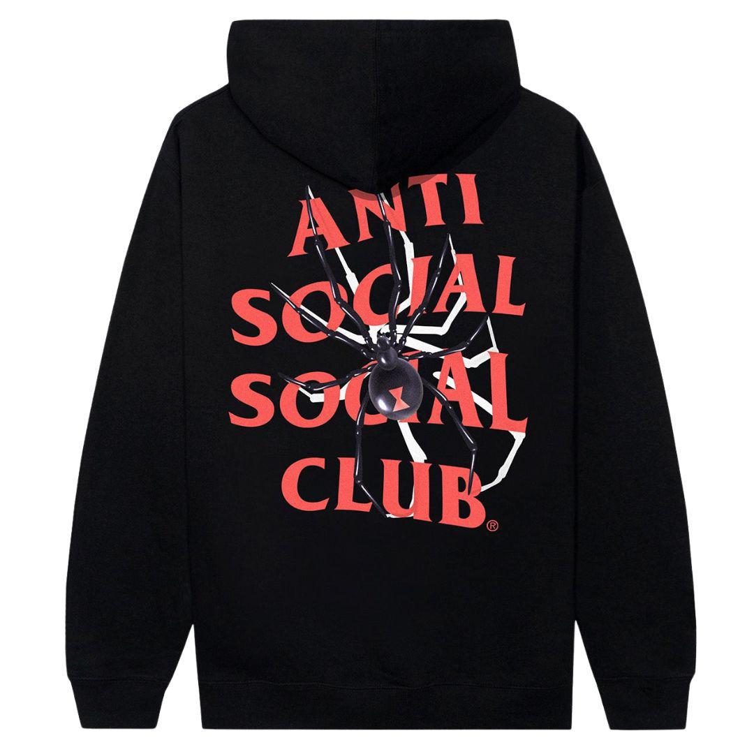 ANTI SOCIAL SOCIAL CLUB BITTER HOODIE BLACK