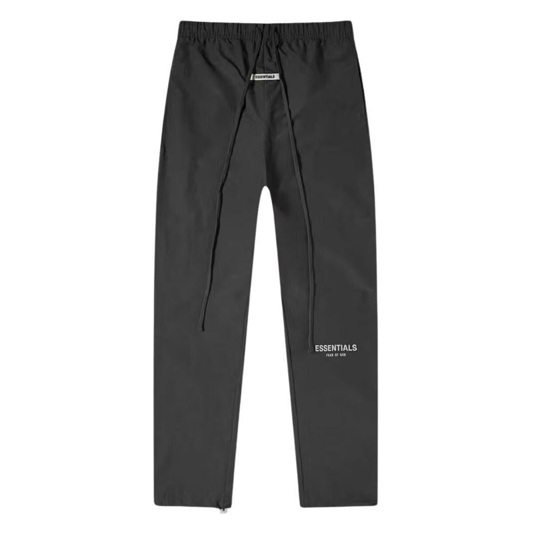 ESSENTIALS FOG NYLON TRACK PANT BLACK