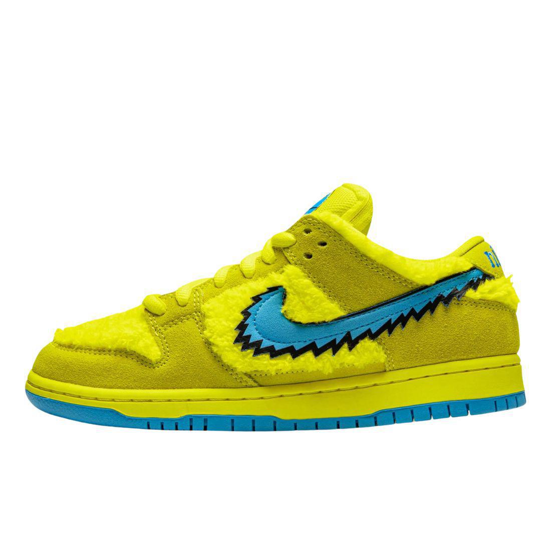 NIKE SB DUNK LOW GRATEFUL DEAD YELLOW  BEAR