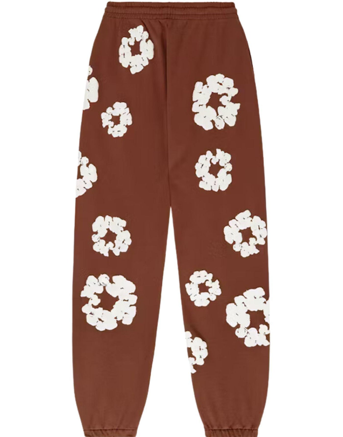 DENIM TEARS COTTON WREATH SWEATPANTS BROWN