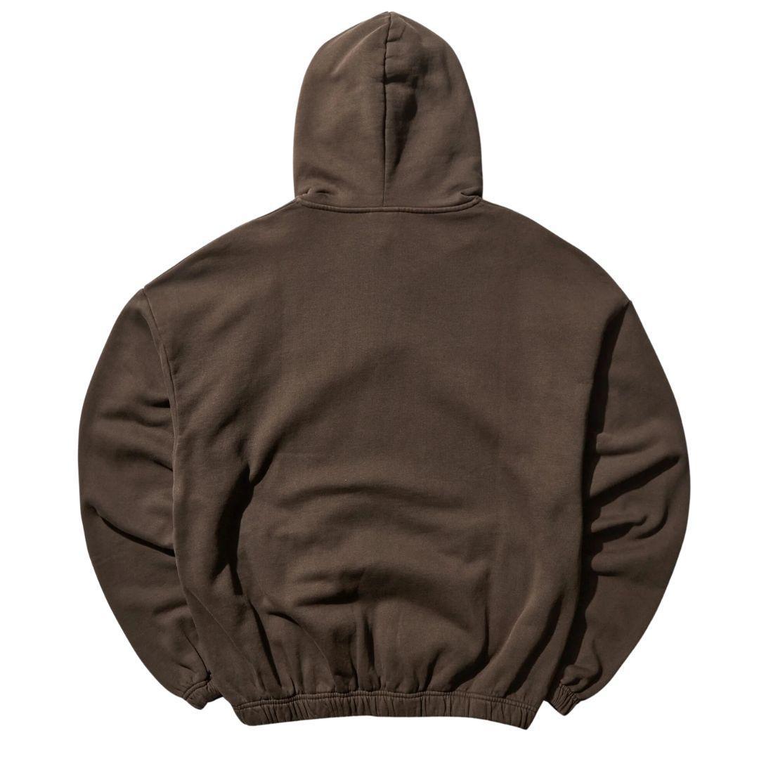 UMBRO MASKED HOOD HOODIE BROWN