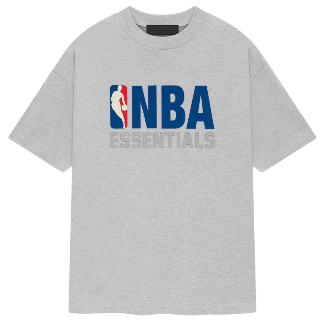 ESSENTIALS FOG NBA T-SHIRT LIGHT HEATHER GREY