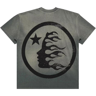 HELLSTAR GEL SPORT LOGO T-SHIRT GREY