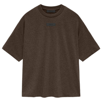 ESSENTIALS FOG T-SHIRT HEATHER WOOD