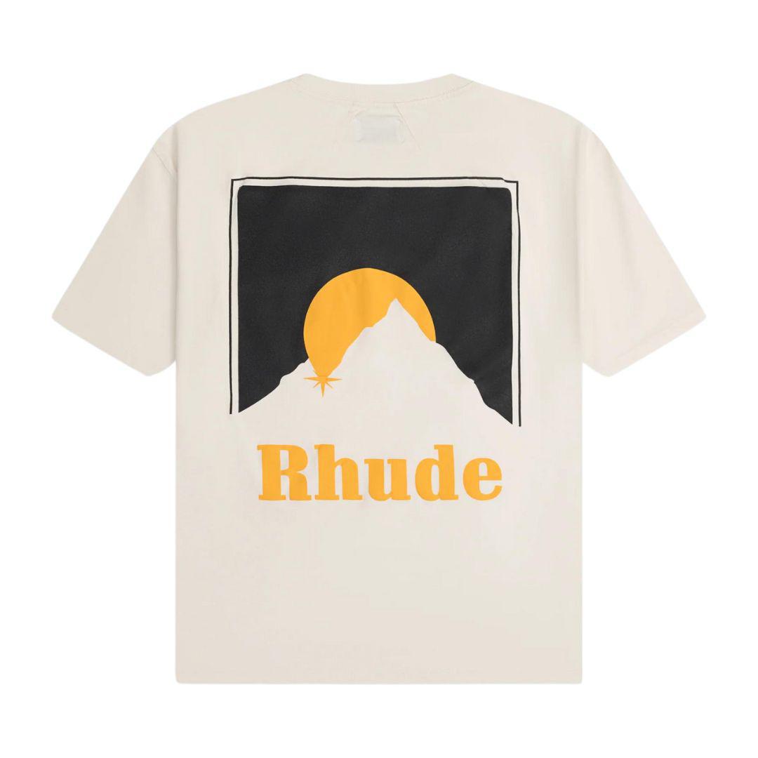 RHUDE MOONLIGHT T-SHIRT VINTAGE WHITE