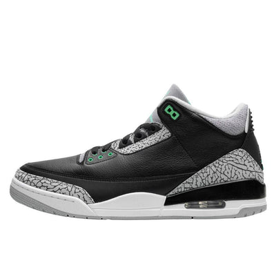 JORDAN 3 RETRO GREEN GLOW