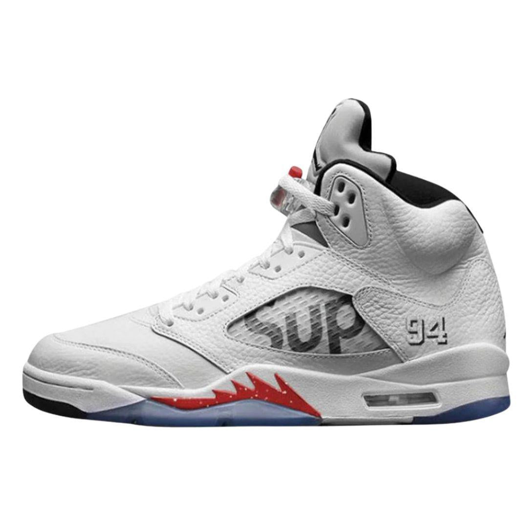 JORDAN 5 RETRO SUPREME WHITE