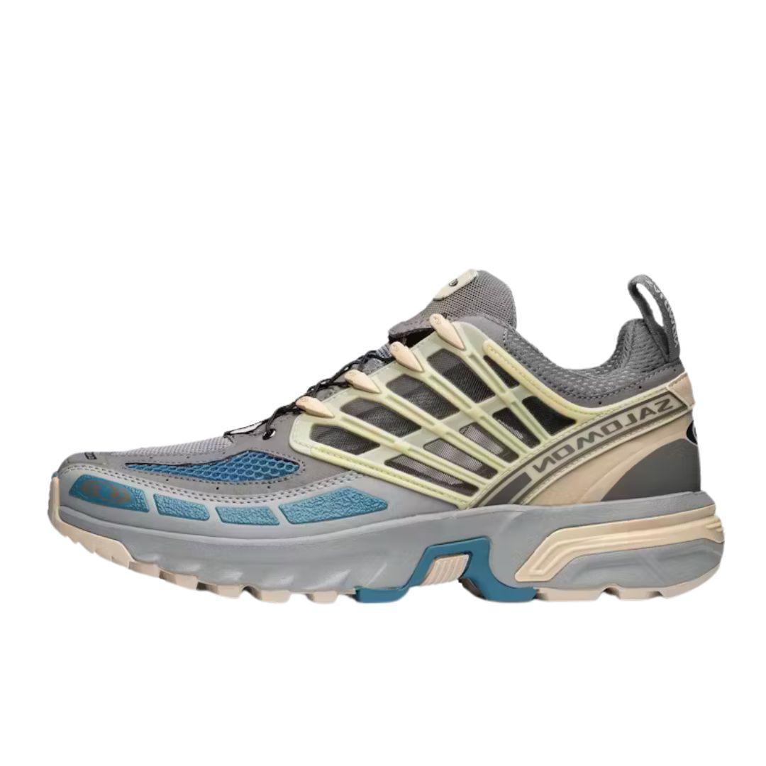 SALOMON ACS PRO PEWTER AEGEAN BLUE