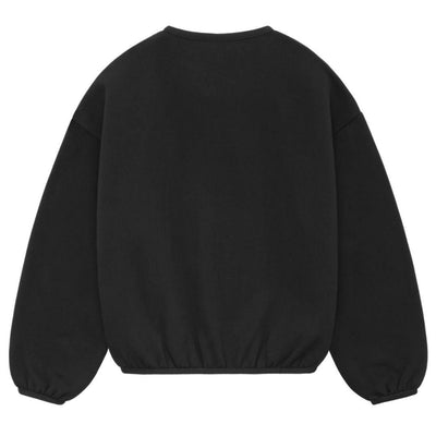 ESSENTIALS FOG CREWNECK BLACK SS24