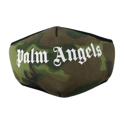 PALM ANGLES LOGO PRINT FACE MASK CAMO