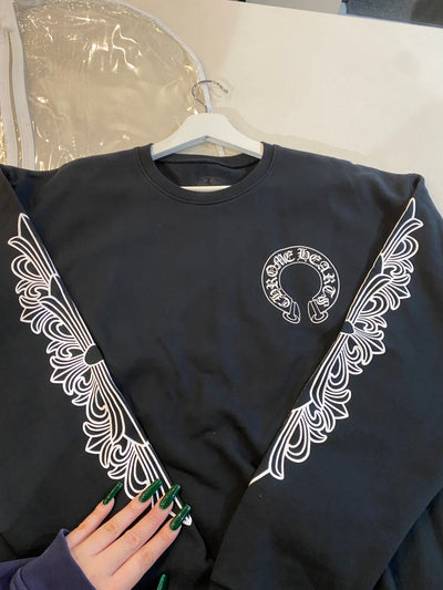 CHROME HEARTS CREWNECK BLACK