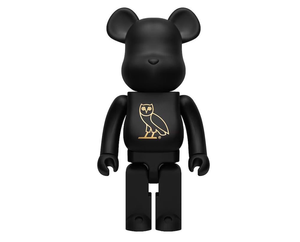 BEARBRICK X OVO OWL 1000% BLACK 2.0