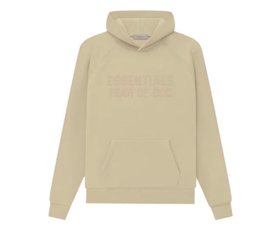 ESSENTIALS FOG HOODIE SAND SS23