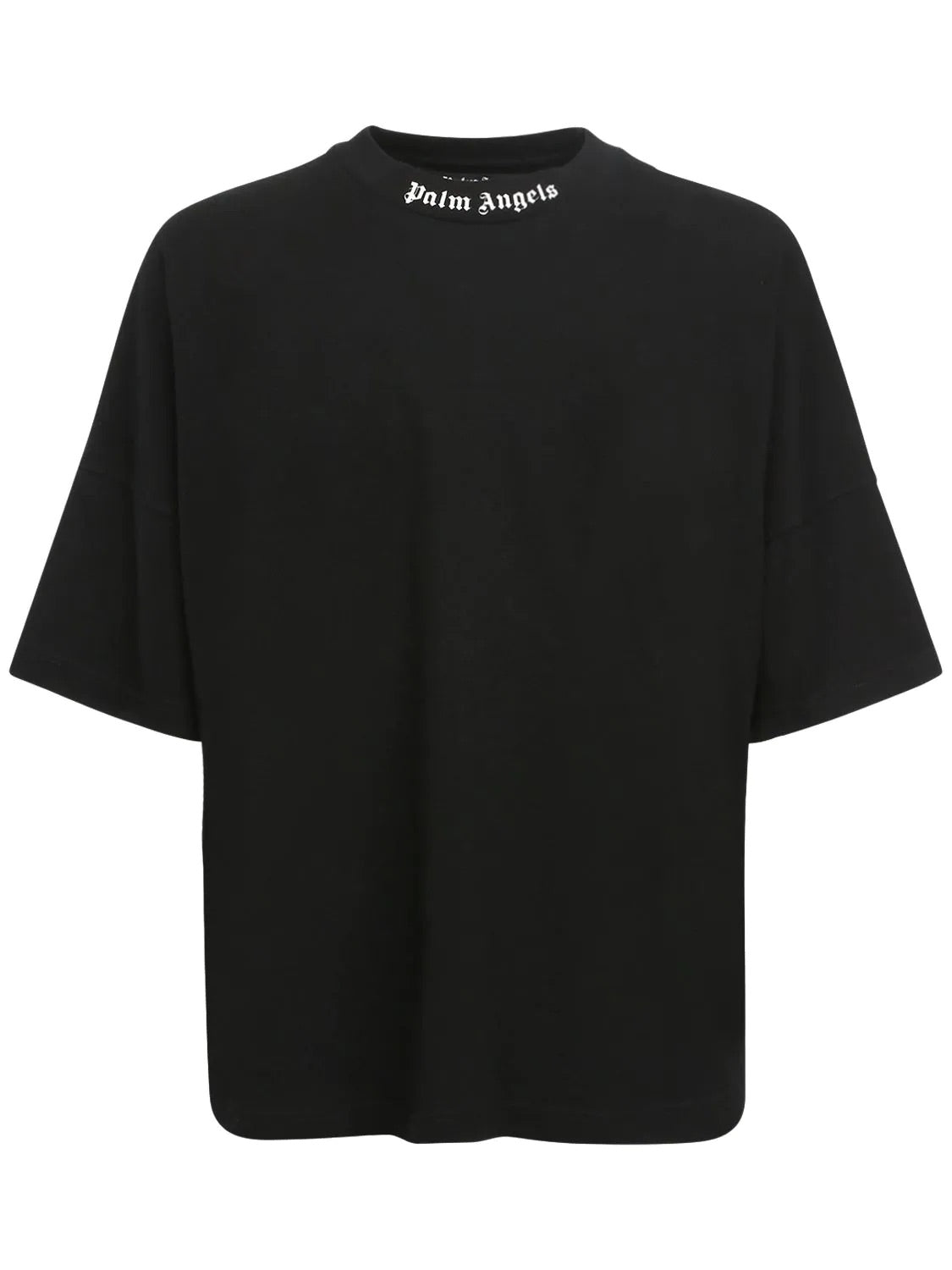 TEE-SHIRT LOGO PALM ANGELS NOIR BLANC