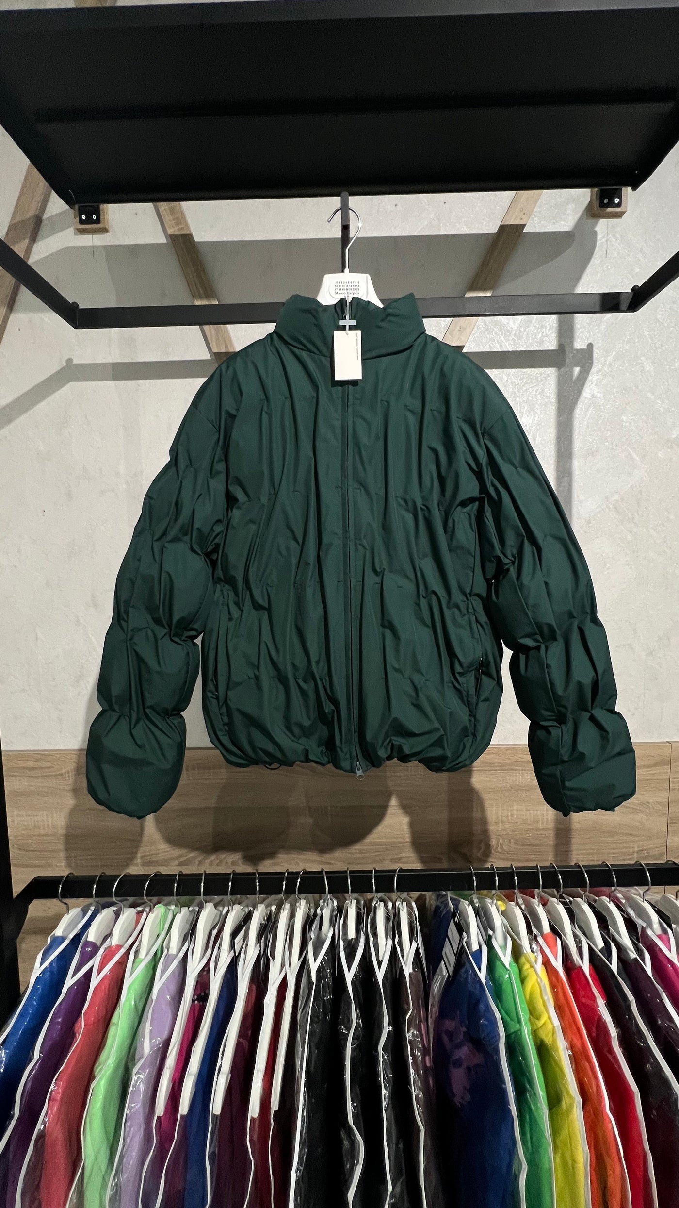 PAF PUFFER JACKET GREEN