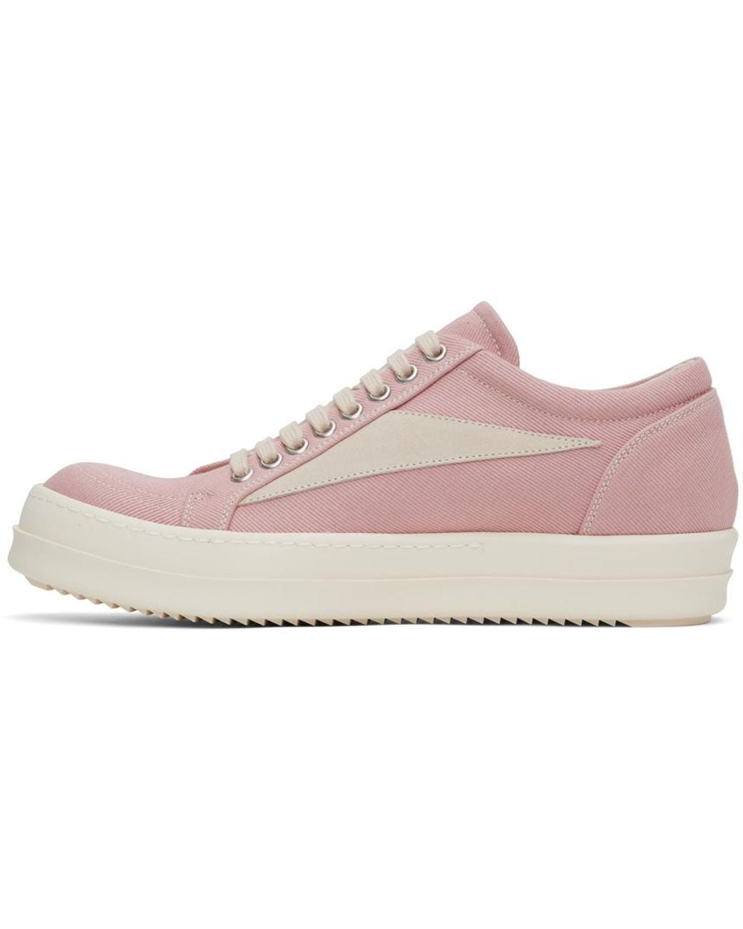 RICK OWENS PINK VINTAGE VANS