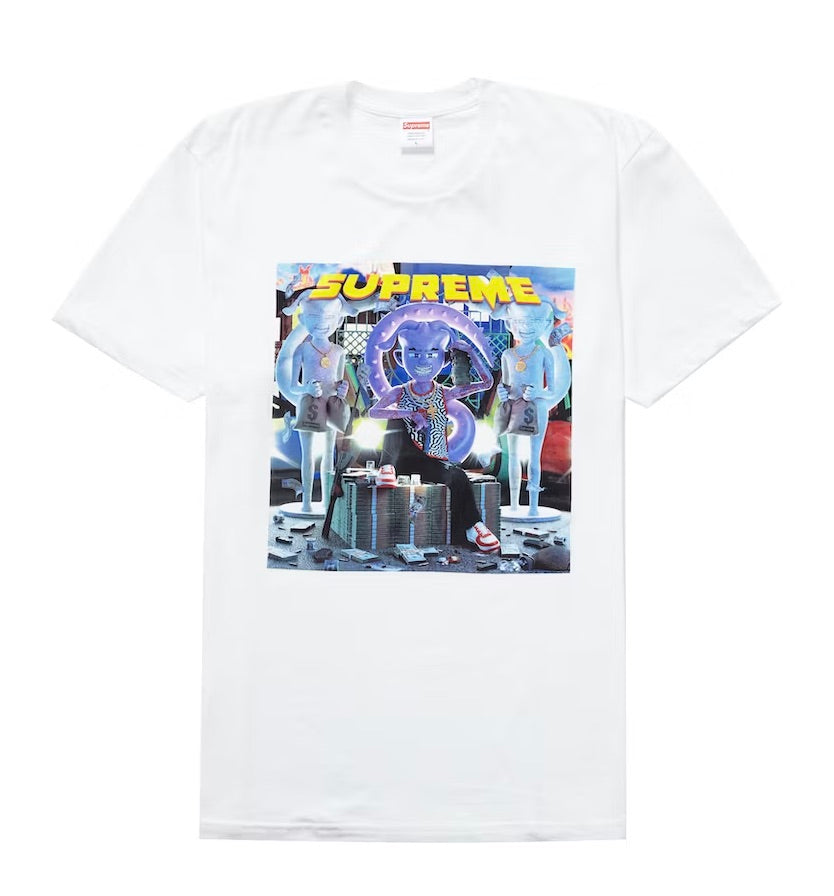 SUPREME RICHEST TEE WHITE