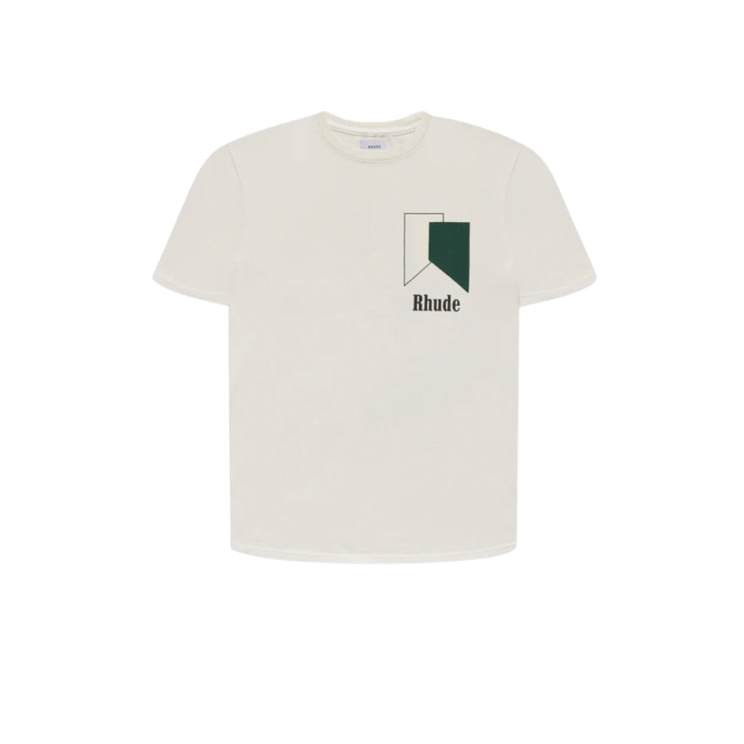 RHUDE TRACK LOGO T-SHIRT