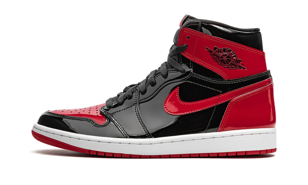 JORDAN 1 HIGH BRED PATENT ONE OF A KIND