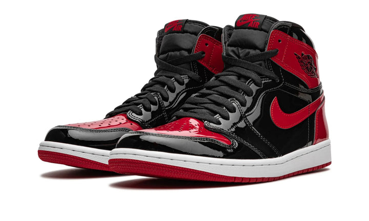 JORDAN 1 HIGH BRED PATENT ONE OF A KIND