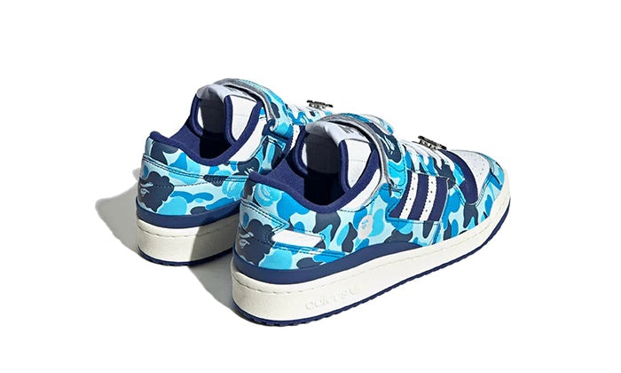 Bape adidas blue camo online