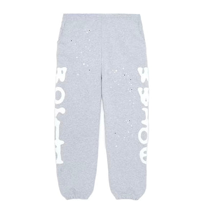 SP5DER BELUGA SWEATPANTS HEATHER GREY