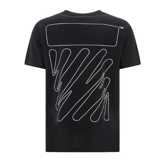 OFF WHITE WAVE OUTLINE T SHIRT BLACK EverlastsidingShops Mickey Mouse T Shirt Licensed