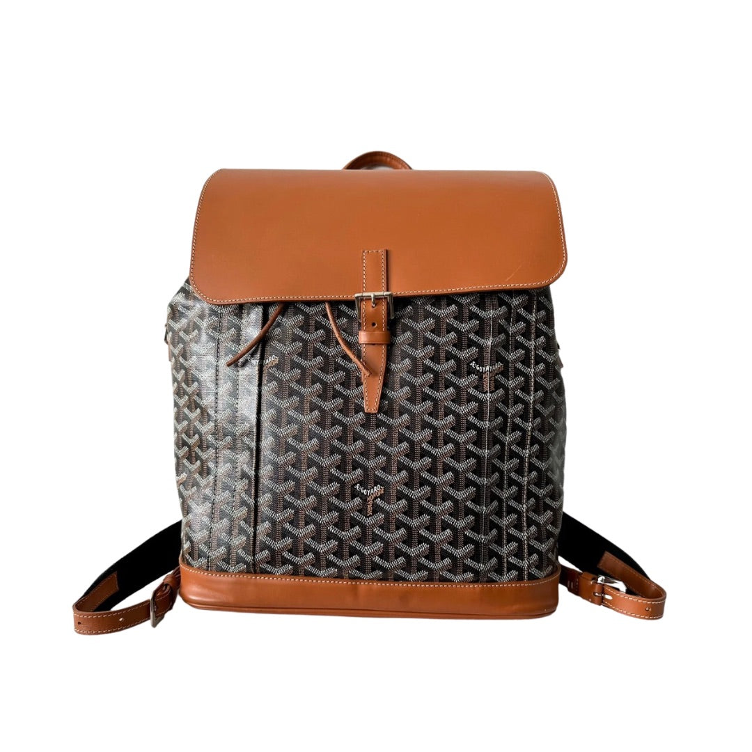 GOYARD ALPINE BACKPACK BROWN