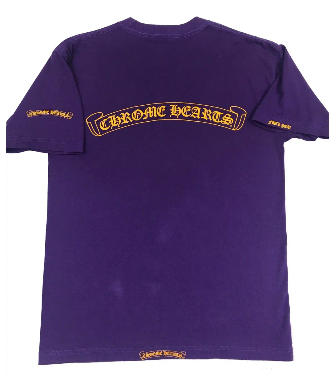 CHROME HEARTS LAKERS T-SHIRT PURPLE – ONE OF A KIND