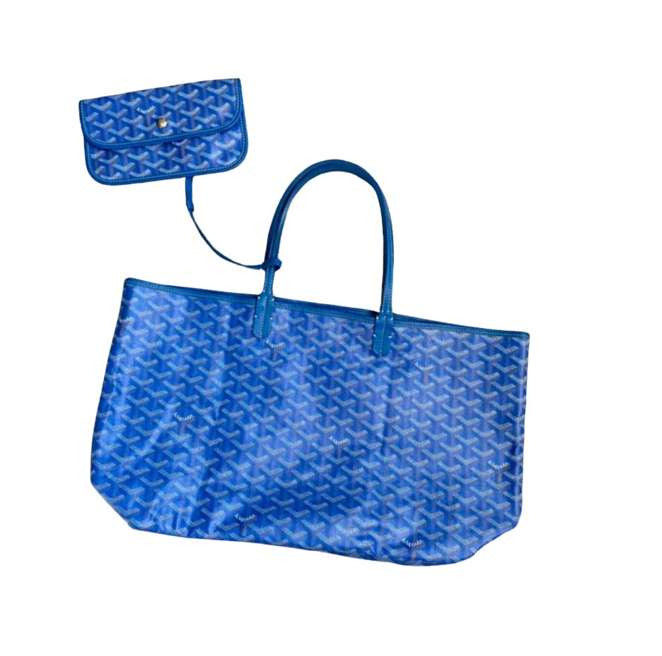 GOYARD SAINT LOUIS BAG SKY BLUE