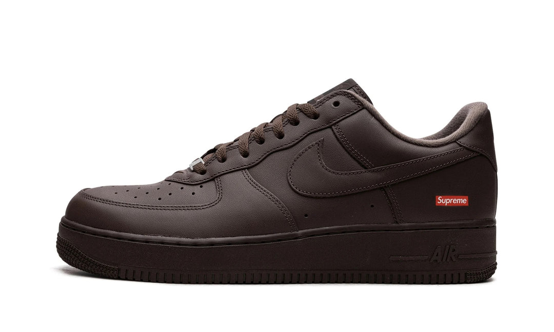 NIKE X SUPREME AIRFORCE 1 BAROQUE BROWN