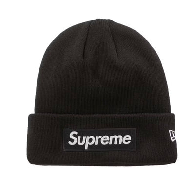 SUPREME NEW ERA BOX LOGO BEANIE BLACK (FW23)