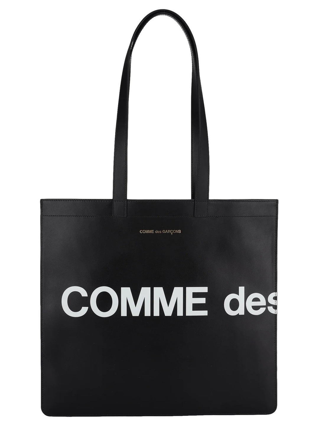 COMME DES GARCONS BLACK PRINTED TOTE BAG ONE OF A KIND