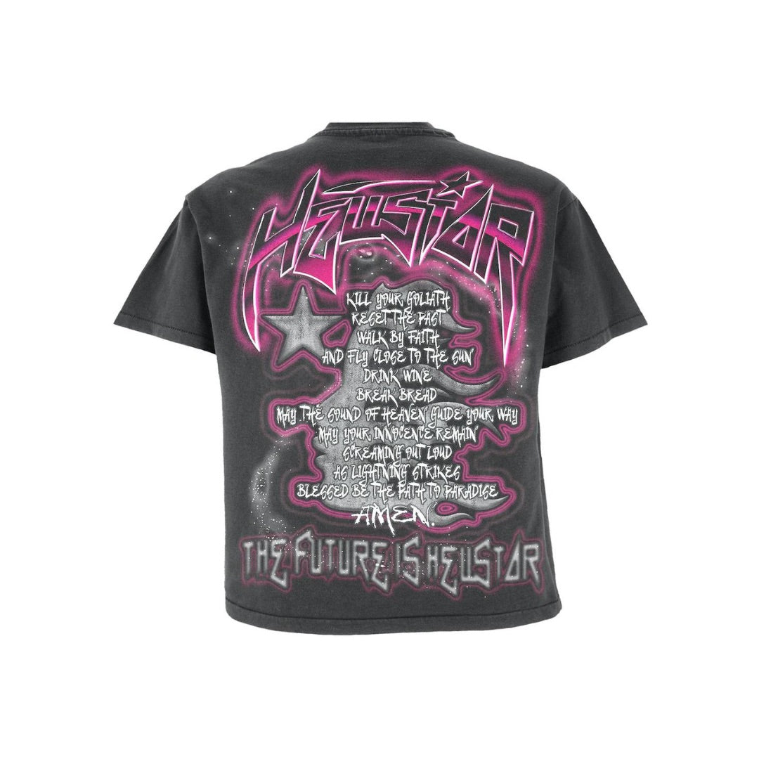 HELLSTAR THE FUTURE T-SHIRT BLACK / PINK