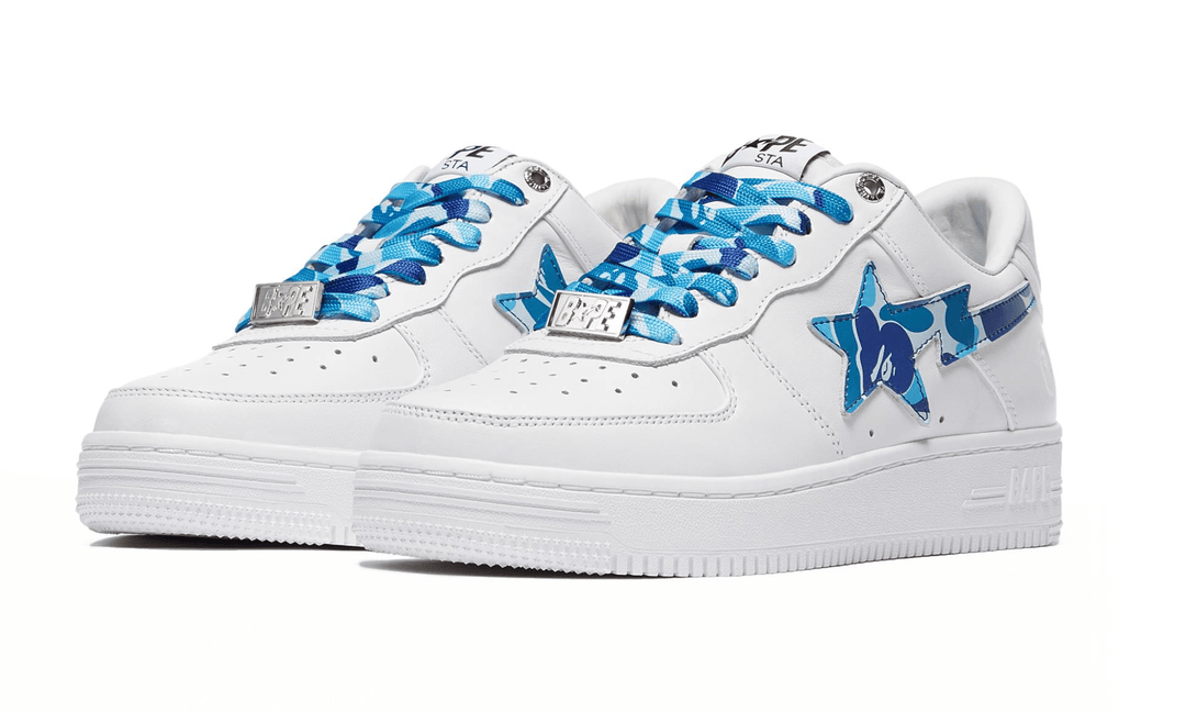 BAPESTA ABC CAMO BLUE ONE OF A KIND