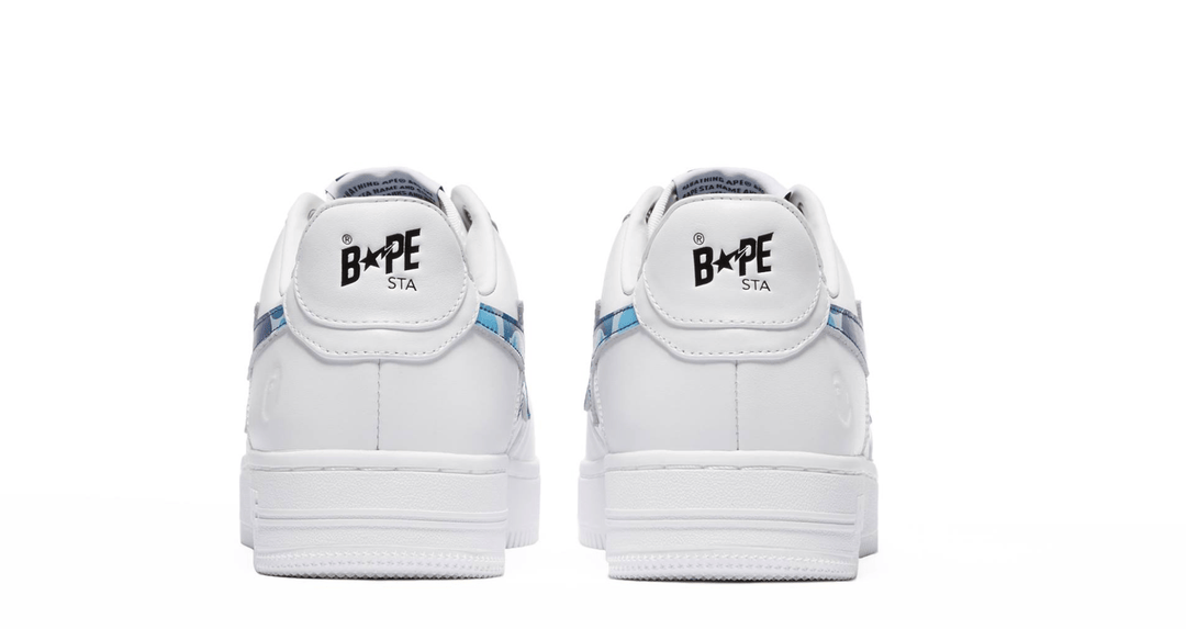 BAPESTA ABC CAMO BLUE ONE OF A KIND