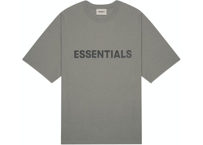 ESSENTIALS CLOTHING ESSENTIALS FOG 3D SILICON T-SHIRT GREY