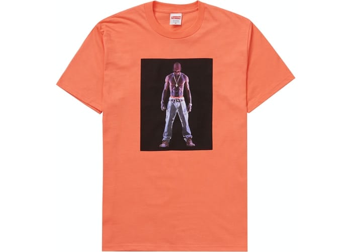 SUPREME CLOTHING SUPREME TUPAC TEE ORANGE