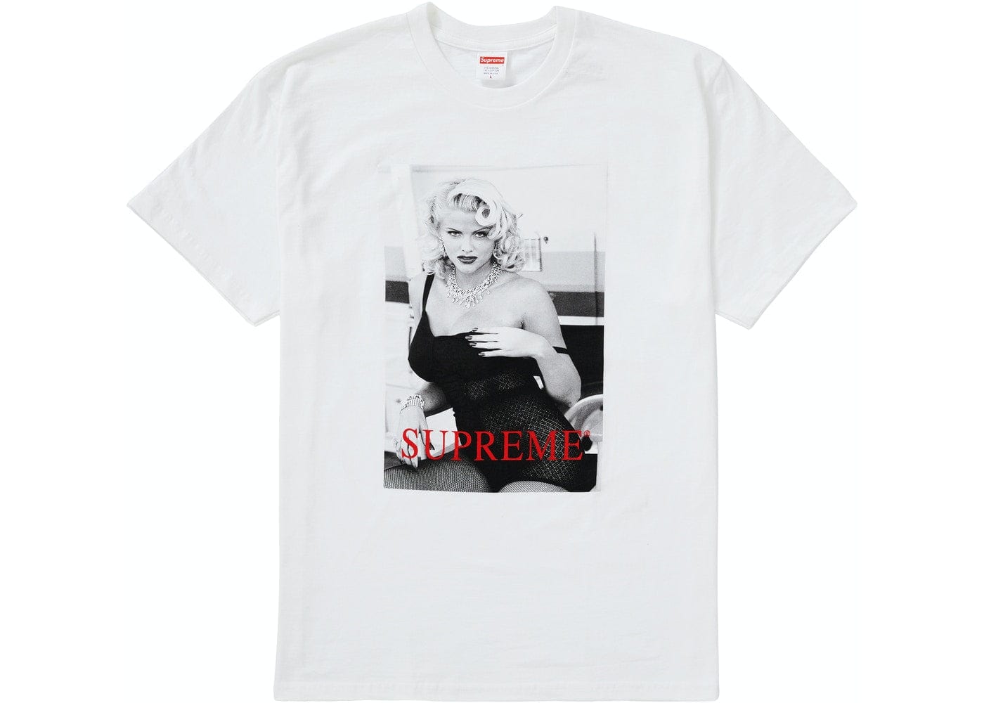 SUPREME CLOTHING SUPREME ANNA NICOLE T-SHIRT WHITE