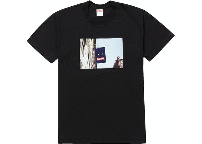 SUPREME CLOTHING SUPREME BANNER TEE BLACK