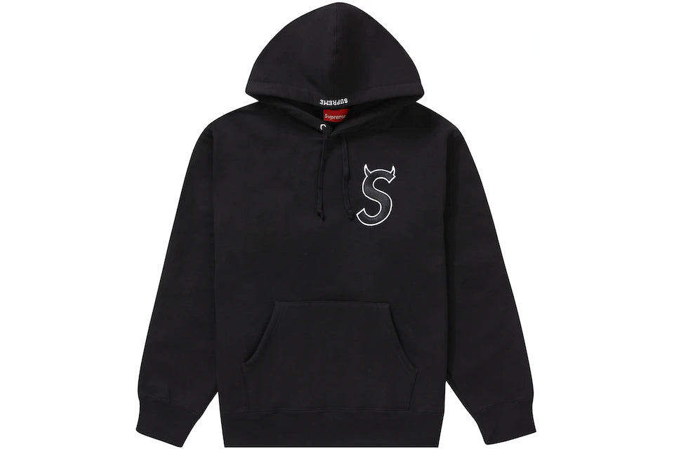 SUPREME S LOGO HOODIE FW22 BLACK – ONE OF A KIND