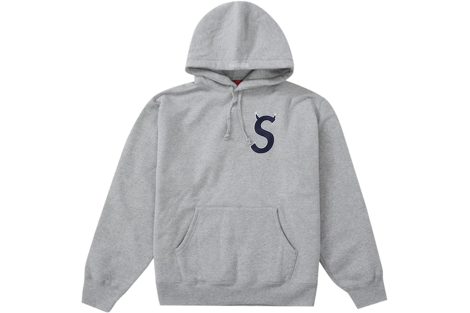 SUPREME S LOGO HOODIE FW22 GREY – ONE OF A KIND