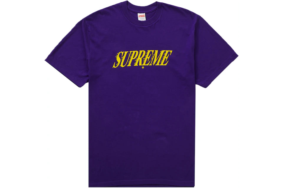 SUPREME SLAP SHOT TEE PURPLE