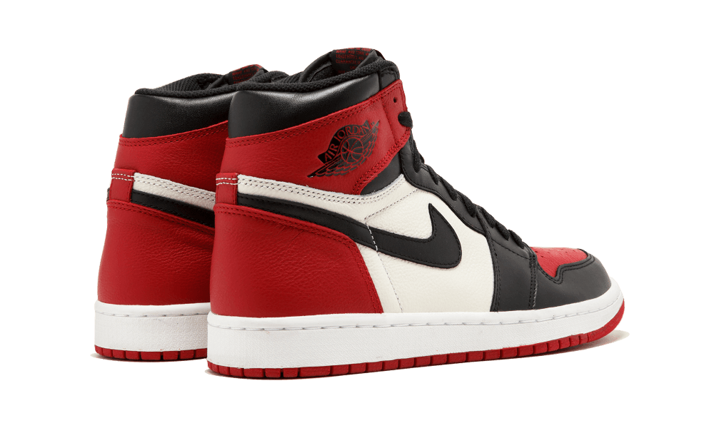 Nike bred jordan 1 best sale