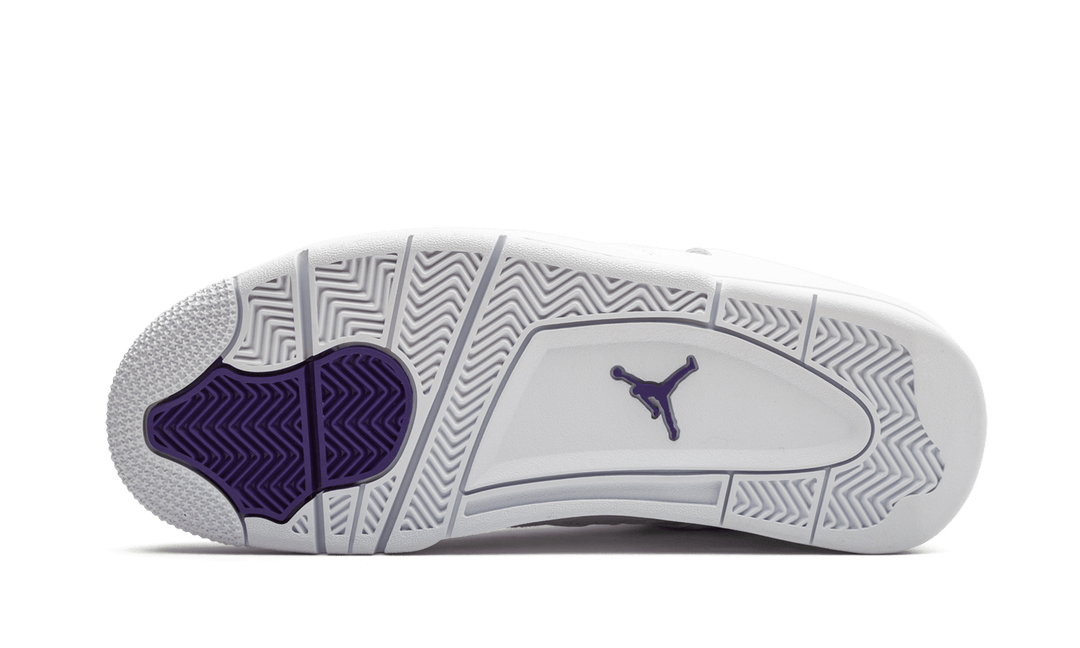 Purple sole jordans best sale