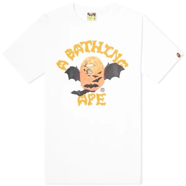 bape CLOTHING BAPE HALLOWEEEN TEE WHITE