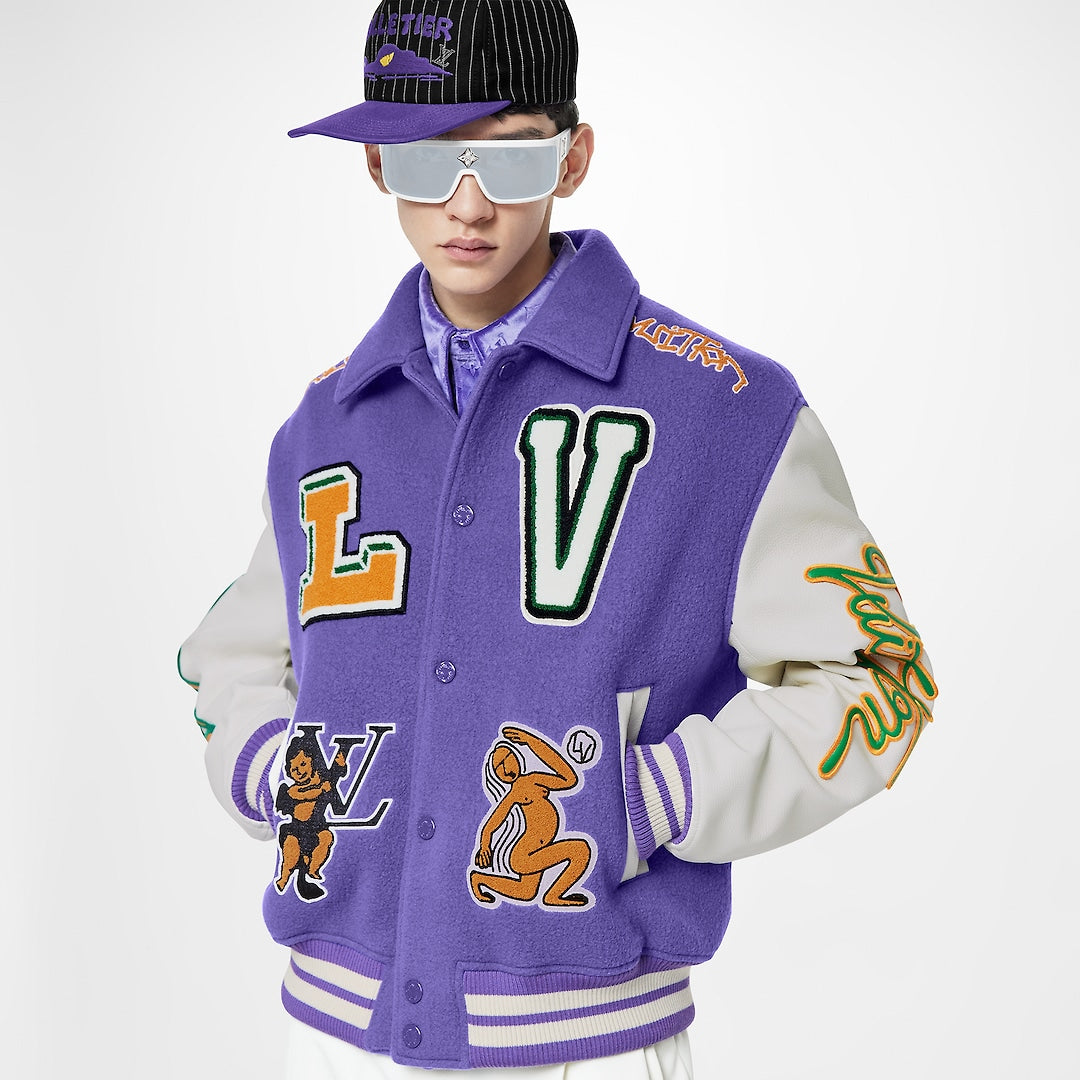 Purple louis vuitton jacket store